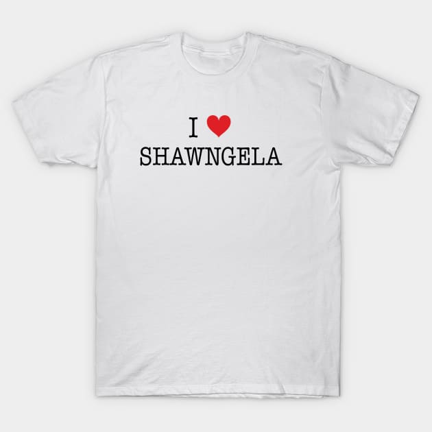 I Love Shawngela Shirt - Boy Meets World T-Shirt by 90s Kids Forever